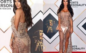 Yazmin Oukhellou diện váy xuyên thấu táo bạo