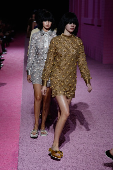 Kendall Jenner trình diễn cho Marc Jacobs tại tuần lễ thời trang New York xuân hè 2015.