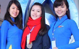 Những nữ sinh toả sắc tại Đại hội sinh viên toàn quốc 2013