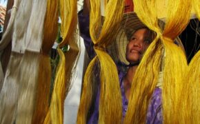 Sắc màu làng lụa Quảng Nam