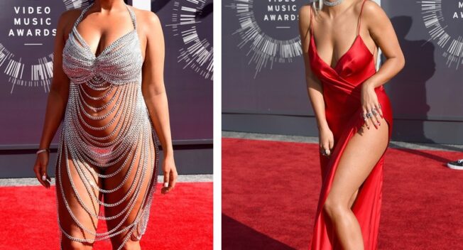Hai chiếc váy gây sốc trên thảm đỏ lễ trao giải VMA năm nay