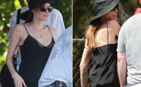 Angelina Jolie lộ thân hình “cò hương”