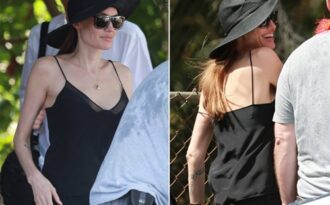 Angelina Jolie lộ thân hình “cò hương”