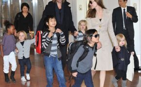 Gia đình Brangelina tới Nhật Bản