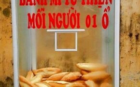 Thơm thảo bánh mỳ từ thiện ở Hội An