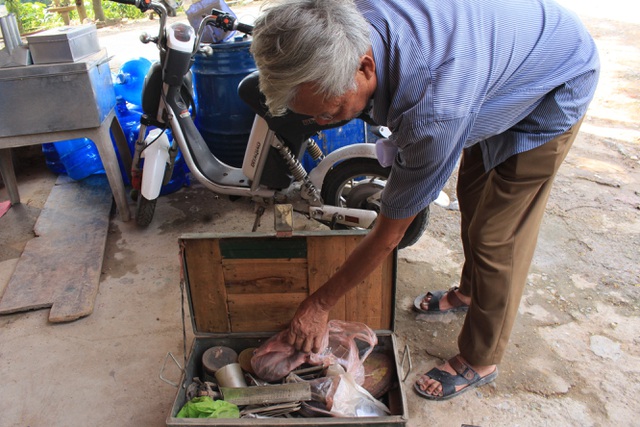 Ông Tâm cho hay, việc làm của mình xuất phát từ cái tâm chứ không mưu cầu lợi lộc.