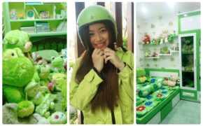 Cô gái Đà Nẵng khoe gia sản ngập tràn sắc xanh sưu tầm suốt 10 năm