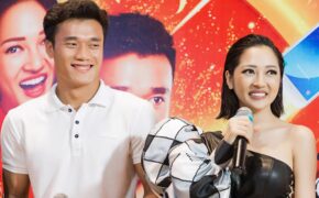 Bảo Anh vui vẻ bên “người yêu tin đồn” Bùi Tiến Dũng