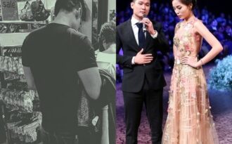 Hoa hậu Kỳ Duyên lần đầu khoe bạn trai giấu mặt