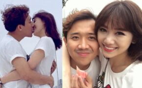 Trấn Thành – Hari Won tình tứ hôn nhau trên du thuyền tại Hàn Quốc