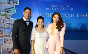 Trương Ngọc Ánh trễ nãi đến mừng Bình Minh – Anh Thơ 10 năm bên nhau