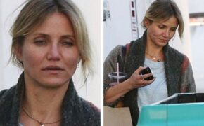 Cameron Diaz mang mặt “ngái ngủ” ra phố
