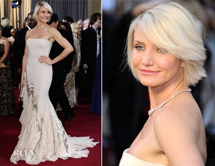 Cameron Diaz tươi tắn và quyến rũ khi được thợ trang điểm chăm sóc