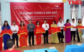 TNG Holdings Vietnam khánh thành hai trường tiểu học ở Hương Sơn, Hà Tĩnh
