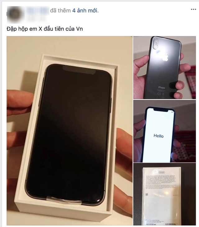 Cắt ghép clip để khoe “đập hộp” iPhone X đầu tiên của Việt Nam