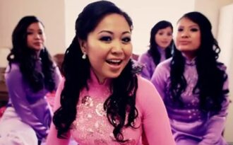 Clip đám cưới cô dâu gốc Việt gây sốt cư dân mạng