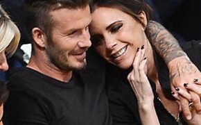 David Beckham tận tình ủng hộ vợ yêu