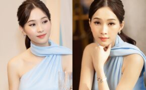 Hoa hậu Đặng Thu Thảo lần đầu “tái xuất” sau khi sinh con