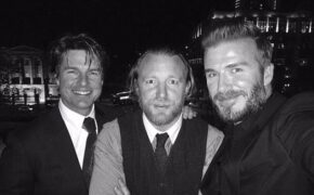 David Beckham tập tành diễn xuất