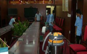 Dịch vụ BABYLON – Quy trình chuẩn giặt thảm văn phòng, khách sạn, gia đình