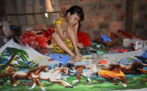 Nghị lực và ước mơ của cô gái khuyết tật