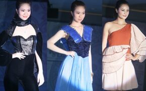 Ngắm thời trang tốt nghiệp mang âm hưởng dân tộc của SV