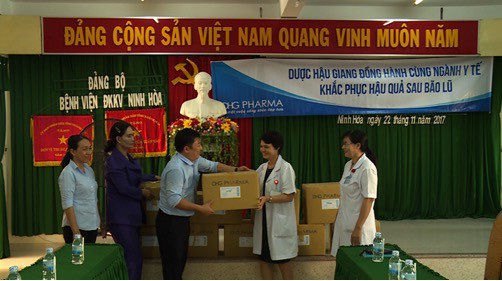 Chương trình “Nghĩa tình đồng nghiệp” hỗ trợ ảnh hưởng cơn bão số 12