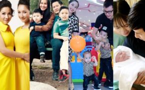 Hạnh phúc của những gia đình đông con nhất showbiz Việt