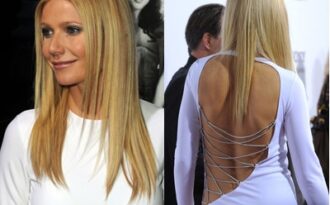 Gwyneth Paltrow diện váy cắt xẻ táo bạo dự công chiếu phim