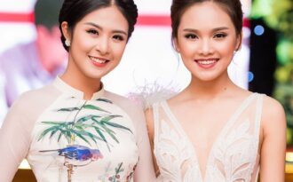 Tố Như khoe sắc bên hoa hậu Ngọc Hân