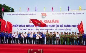 Khởi động Chiến dịch thanh niên tình nguyện Hè 2018 trên miền đất xứ Nghệ