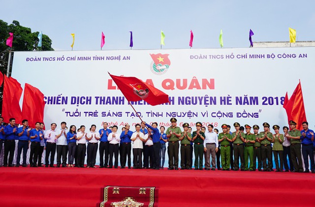 Chiến dịch thanh niên tình nguyện Hè năm 2018 tại Nghệ An chính thức khởi động từ ngày 2/6