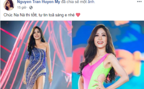 Dàn người đẹp gửi lời chúc đến Phương Nga trước thềm chung kết hoa hậu hòa bình