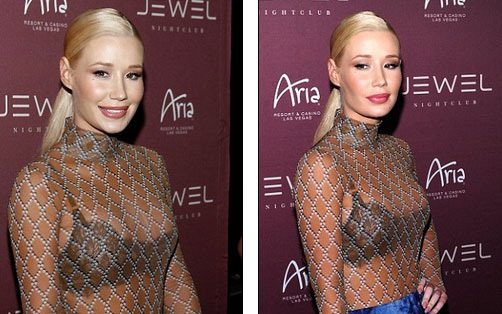 Ca sỹ 9X diện áo phô hết nội y