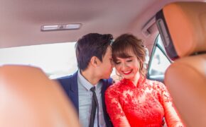 Lễ ăn hỏi ấm cúng của Huyền Lizzie