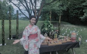 Á hậu quốc tế Thúy Vân xinh đẹp trong bộ kimono