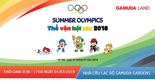 Thế vận hội nhí “Gamuda – Summer Olympics 2018” - 1