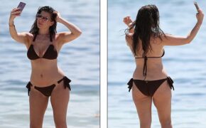 Hoa hậu xứ Wales khoe dáng chắc khỏe trên biển