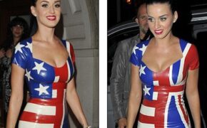 Katy Perry cổ vũ cả Anh và Mỹ