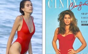 Con gái Cindy Crawford càng lớn càng giống mẹ