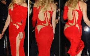 Kate Hudson “đọ” dáng với siêu mẫu