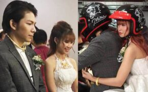 Khởi My – Kelvin Khánh bí mật tổ chức đám cưới; rước dâu bằng xe mô tô