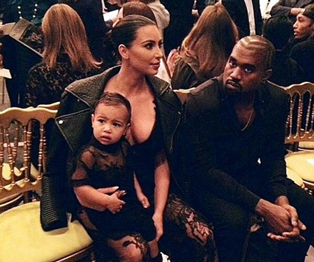 Gia đình hạnh phúc của Kim và Kanye