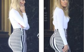 Khloe Kardashian gợi cảm với váy ôm sát