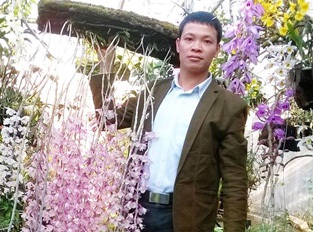 Chàng trai 8X kiếm tiền tỷ mỗi năm từ hoa lan