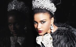 Xem tân Hoa hậu Hoàn vũ đóng quảng cáo