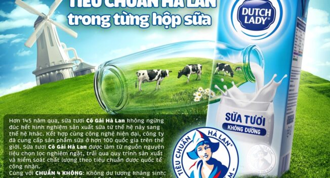 Sữa tươi chuẩn Hà Lan – Một gợi ý lời giải cho bài toán chọn sữa của mẹ