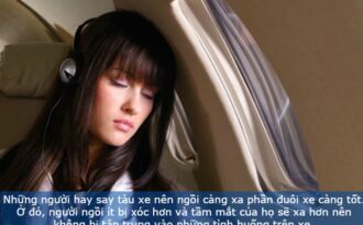 Mẹo đơn giản “đánh bay” cơn say xe