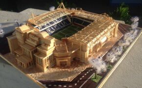 9x dựng mô hình sân đấu của Real Madrid, Chelsea bằng… tăm tre