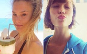 Khi siêu mẫu không trang điểm